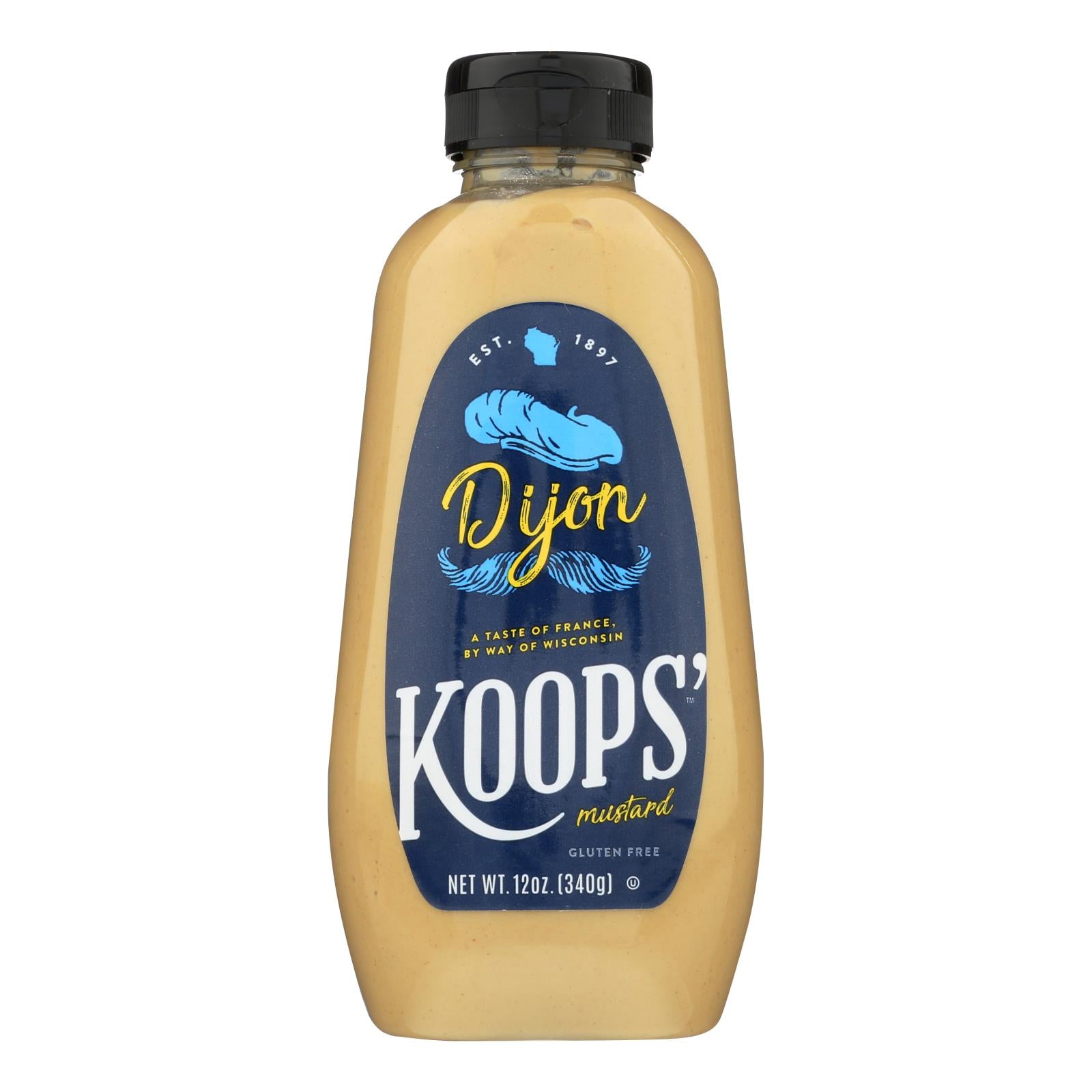 Koops', Koops' Mustard - Case of 12 - 12 OZ (Pack of 12)