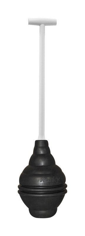 LAVELLE INDUSTRIES, Korky BEEHIVE Max Toilet Plunger 25 in. L X 5 in. D