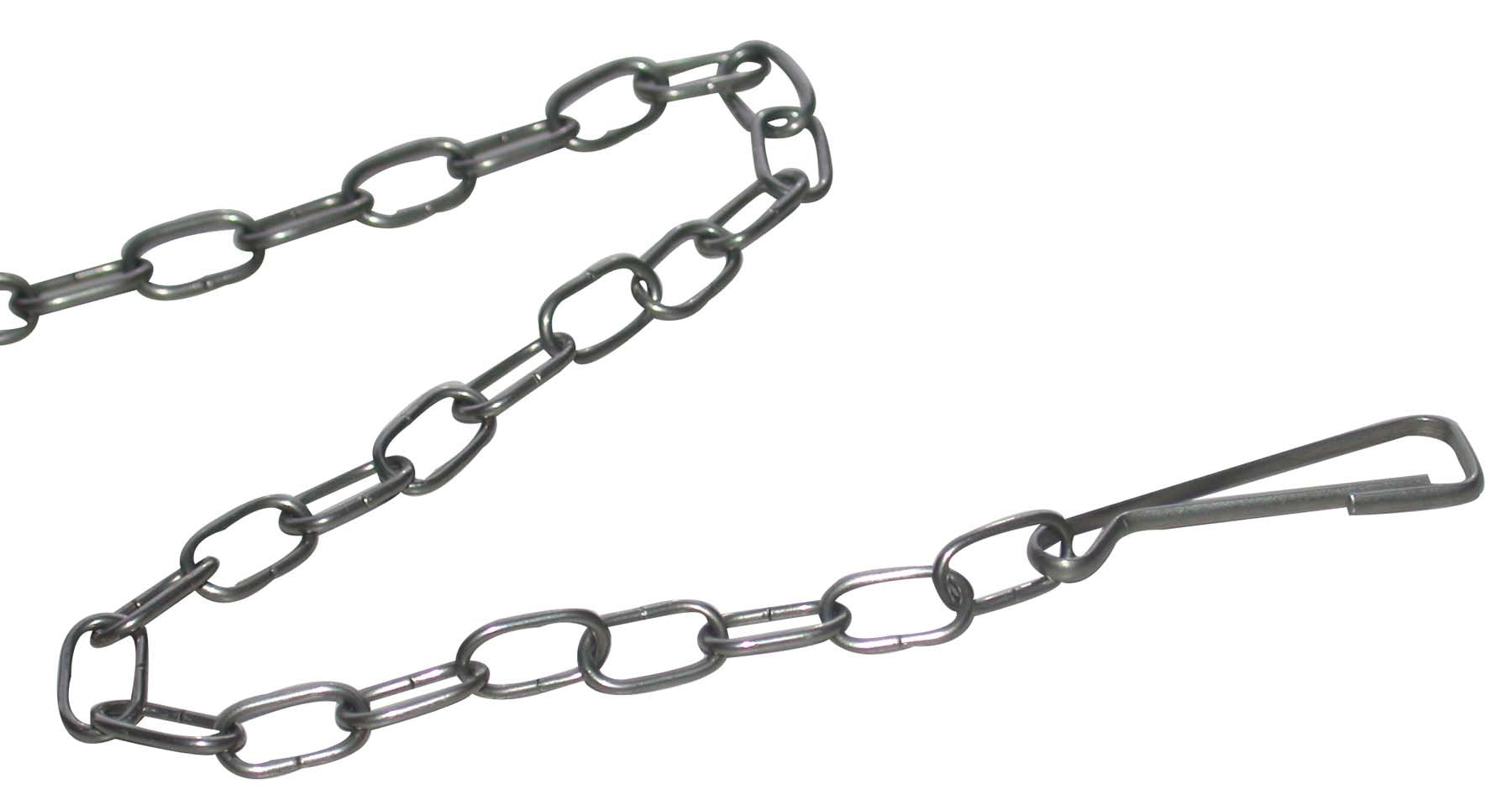 LAVELLE INDUSTRIES, Korky Flapper Chain Silver Stainless Steel For Universal