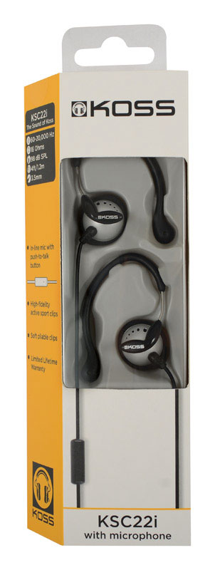 KOSS CORPORATION, Koss  Headphones with Microphone  1 pk