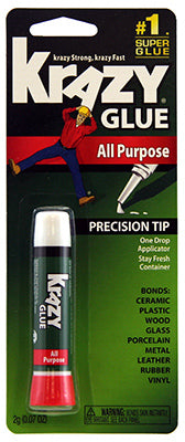 Krazy Glue, Krazy Glue Skin Guard High Strength Glue All Purpose Super Glue 2 gm