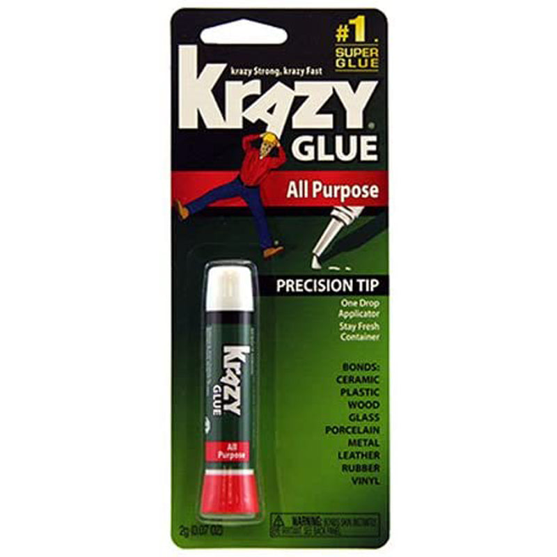 Krazy Glue, Krazy Glue Skin Guard High Strength Glue All Purpose Super Glue 2 gm