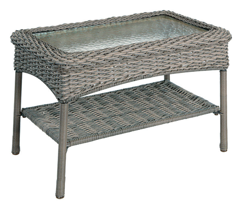 ACE TRADING GRAND BASKET YULAN, Living Accents  Rectangular  Gray  Glass  Kingston  Coffee Table