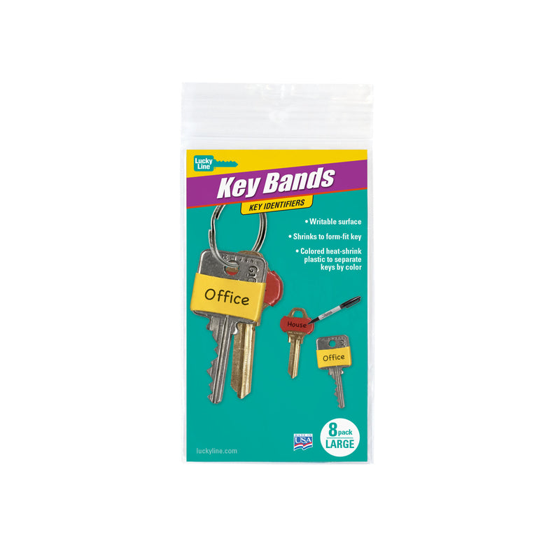 LUCKY LINE PRODUCTS INC, Lucky Line Plastic Assorted Key Sleeve