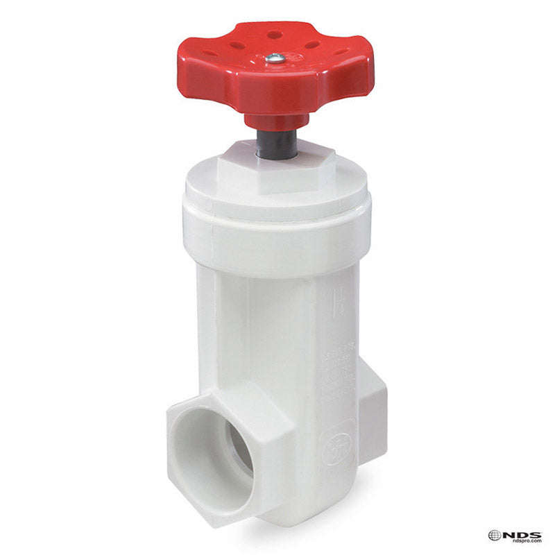 NDS, NDS 1-1/2 in.   Slip-Joint PVC Gate Valve