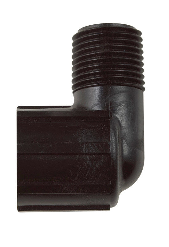 NDS, NDS  1.44 in. Black  Polyethylene  Swing Pipe Elbow