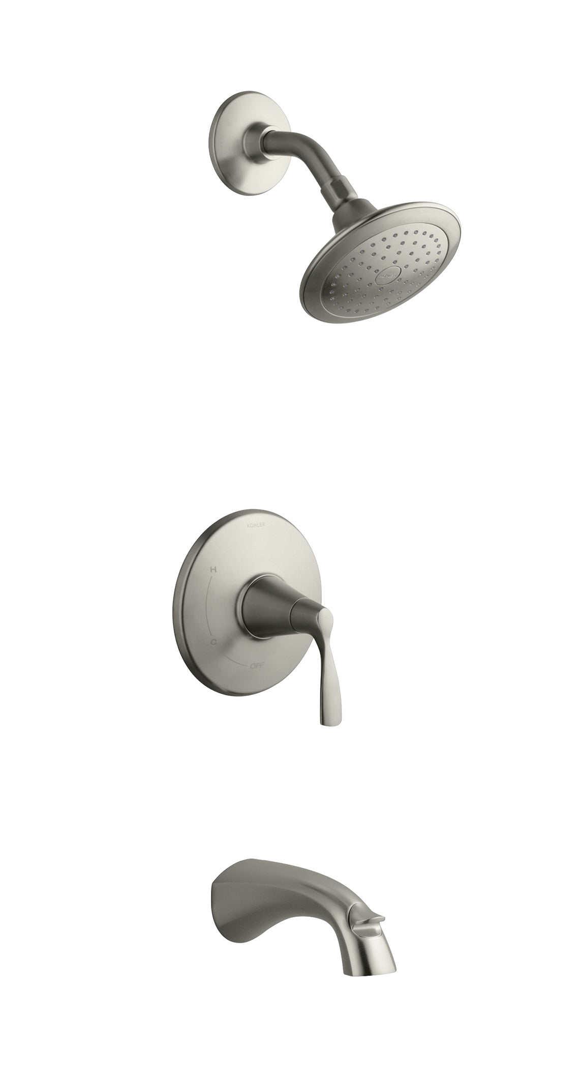 Sterling International Inc, Sterling International Inc Brushed Nickel 1.75 GPM Mistos Bath & Shower Faucet Set