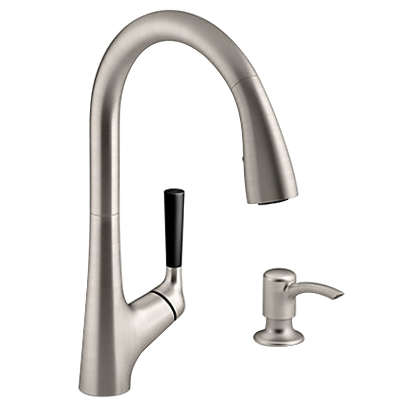 KOHLER CO, Sterling International Inc Vibrant Pull-Down Kitchen Faucet Kit