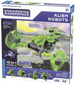 JENSEN DISTRIBUTIONS SERVICES, Thames & Kosmos Engineering Makerspace Alien Robots 1 pk