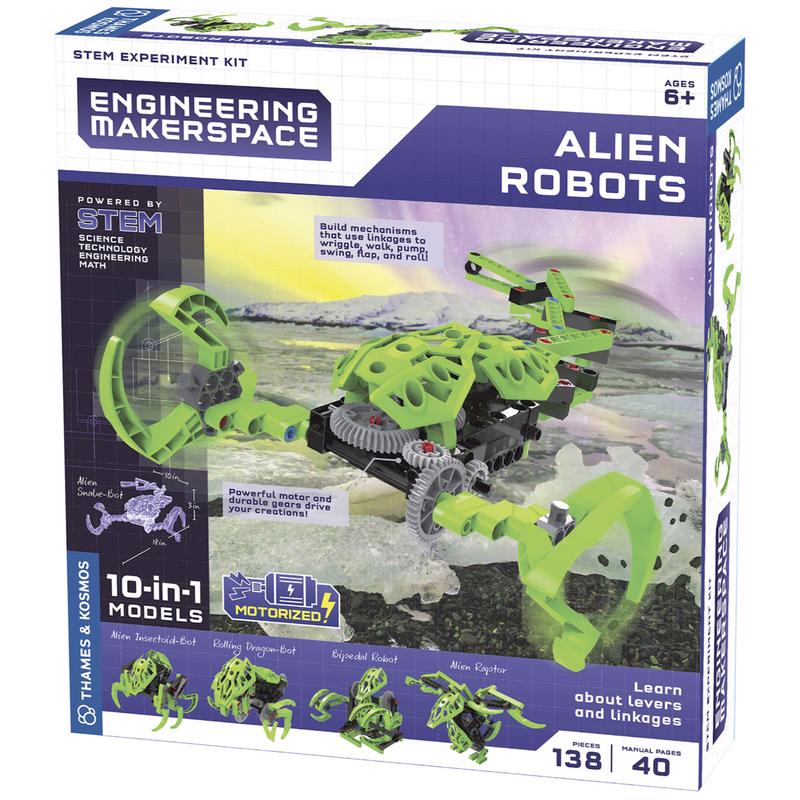 JENSEN DISTRIBUTIONS SERVICES, Thames & Kosmos Engineering Makerspace Alien Robots 1 pk